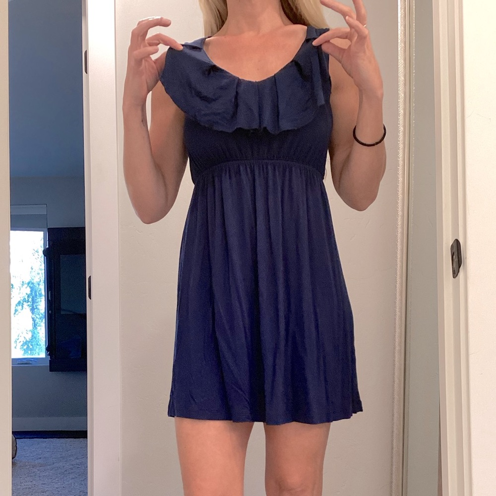 Navy lightweight dress